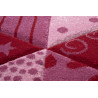 Tapis pour enfant Canon rond Fuchsia Tapis pour enfant Canon rond Fuchsia