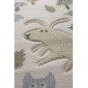 Tapis pour enfant Forest Beige
