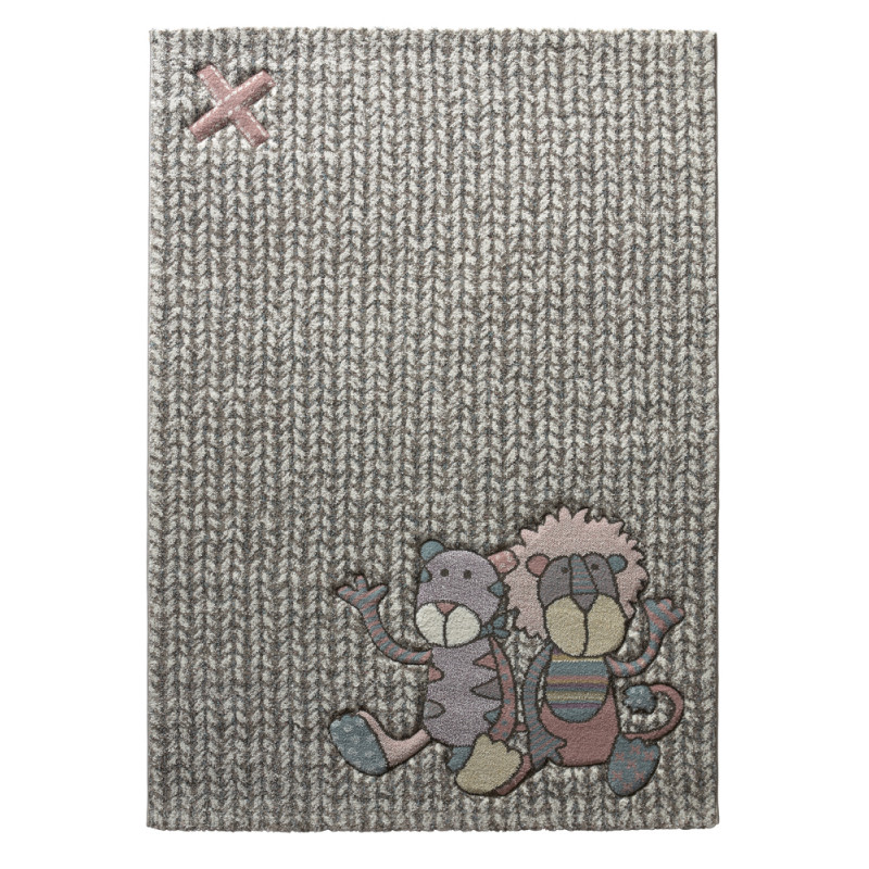 Tapis pour enfant Patchwork Sweetys Rose Poudré