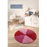 Tapis pour enfant Canon rond Fuchsia Tapis pour enfant Canon rond Fuchsia