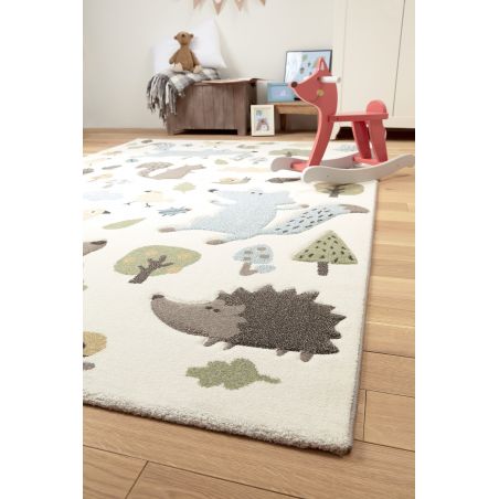 Tapis pour enfant Forest Beige - Tapis Chic