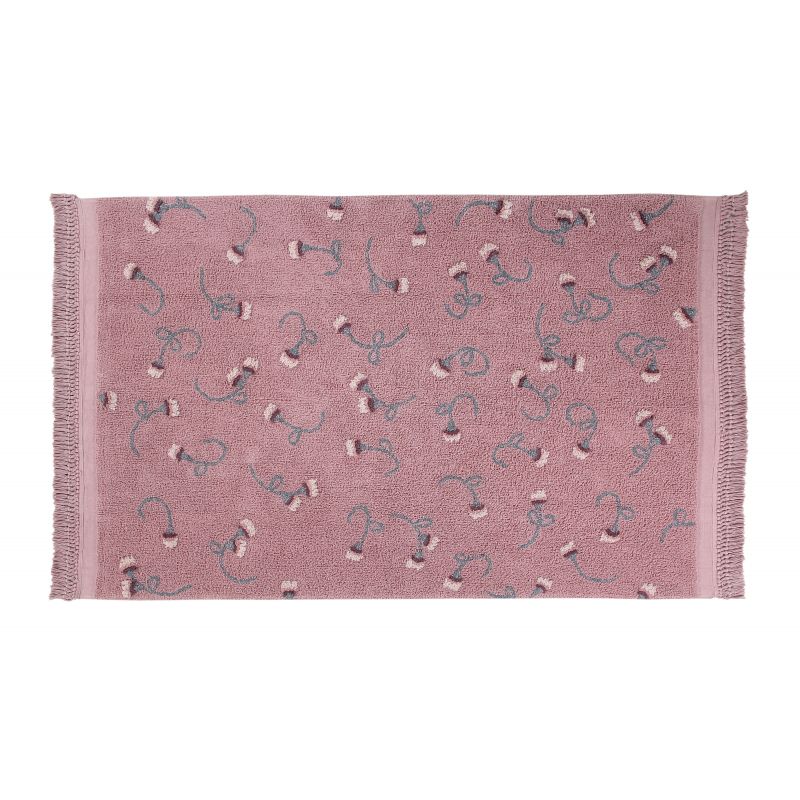 Tapis en coton English Garden Rose