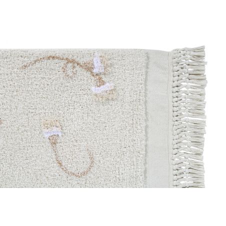 Tapis en coton English Garden Ivoire Tapis en coton English Garden Ivoire