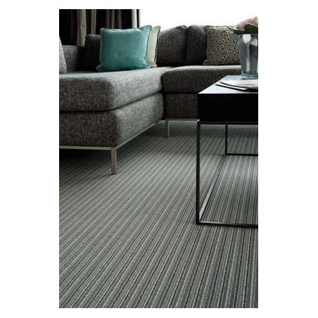 Tapis sur mesure Open Spaces wellington stripe quay