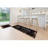 Tapis de cuisine Miabella Noir et Or