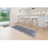 Tapis de cuisine Miabella Gris et Blanc Tapis de cuisine Miabella Gris et Blanc