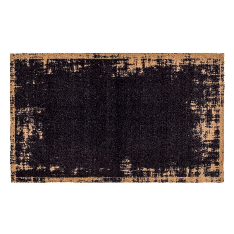 Tapis de cuisine Miabella Noir et Or - TAPIS CHIC COLLECTION