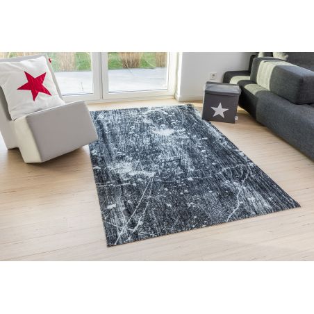 Tapis d'entrée cuisine Lavandou Voie lactée Gris 70 x 110 cm