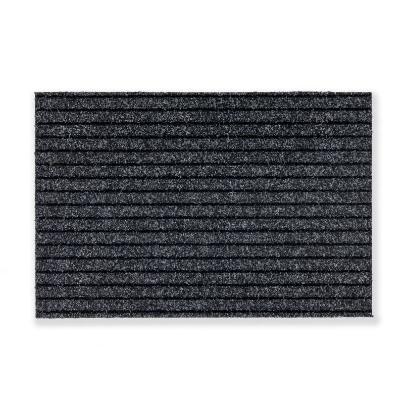 Tapis d'entrée Rib Line Tandem noir - TAPIS CHIC COLLECTION