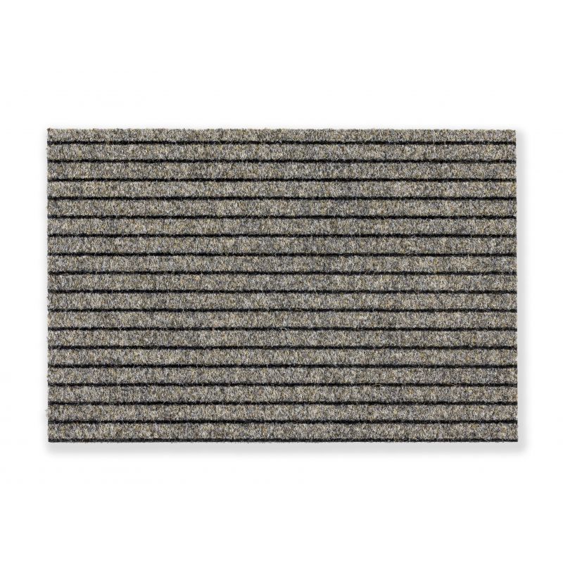 Tapis d'entrée Rib Line Tandem marron - TAPIS CHIC COLLECTION