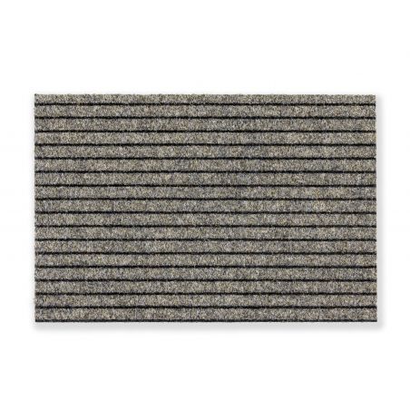 Tapis d'entrée Rib Line Tandem marron