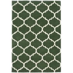 Tapis contemporain Picpus vert