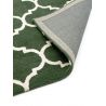 Tapis contemporain Picpus vert