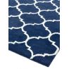 Tapis contemporain Picpus bleu