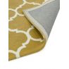 Tapis contemporain Picpus ocre