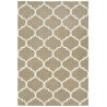 Tapis contemporain Picpus taupe