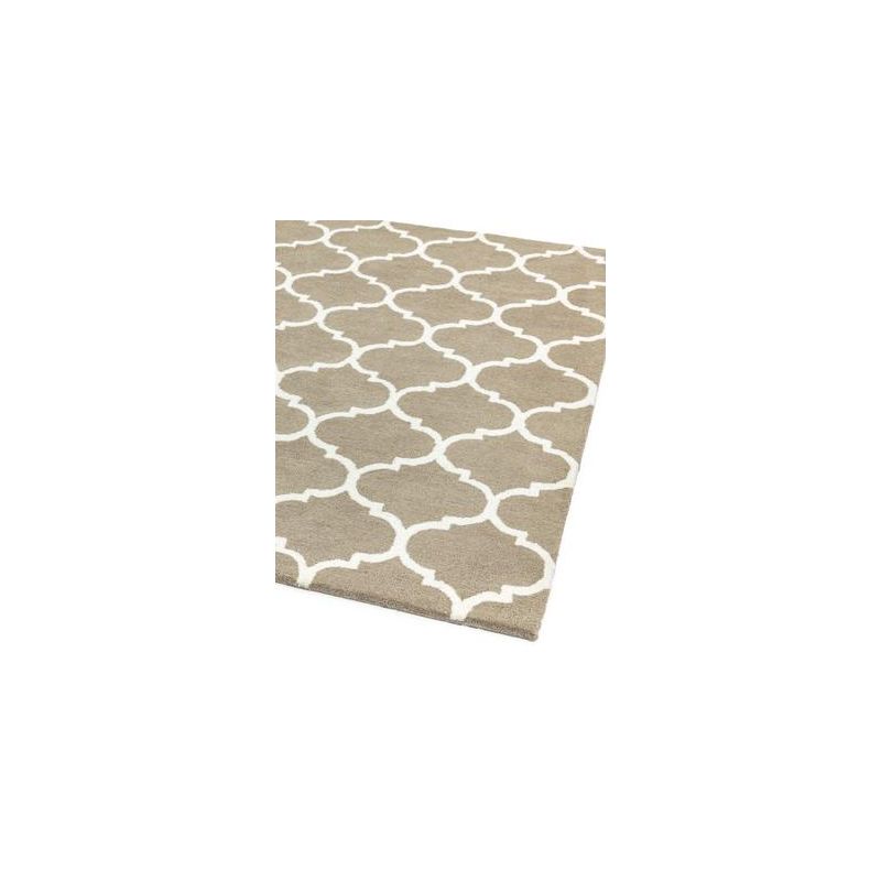 Tapis contemporain Picpus taupe