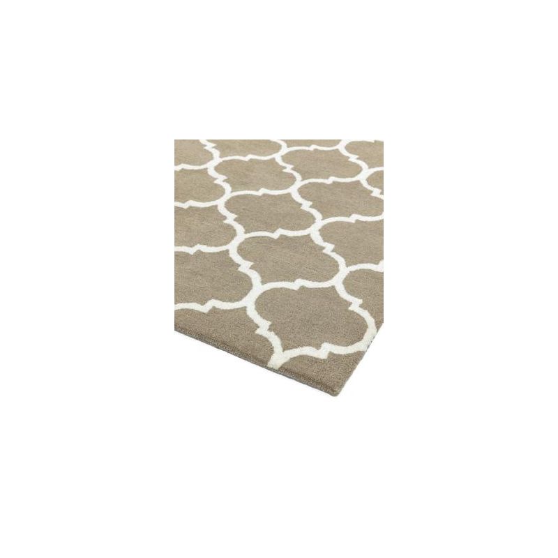 Tapis contemporain Picpus taupe