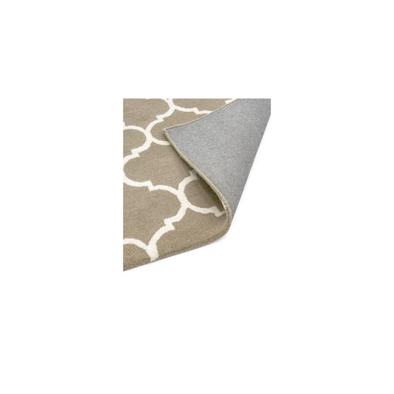 Tapis contemporain Picpus taupe