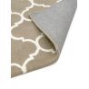 Tapis contemporain Picpus taupe