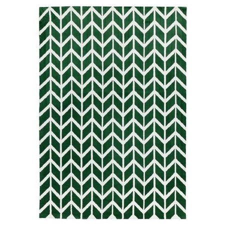 Tapis contemporain Chaillot vert Tapis contemporain Chaillot vert