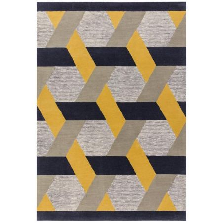 Tapis contemporain Chatelet or Tapis contemporain Chatelet or