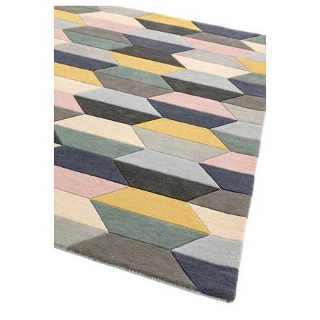 Tapis de Salon Chapes Honeycomb Pastel Tapis de Salon Chapes Honeycomb Pastel