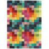 Tapis contemporain Auteuil box multicolore Tapis contemporain Auteuil box multicolore