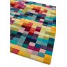 Tapis contemporain Auteuil box multicolore Tapis contemporain Auteuil box multicolore
