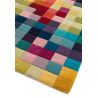 Tapis contemporain Auteuil box multicolore Tapis contemporain Auteuil box multicolore