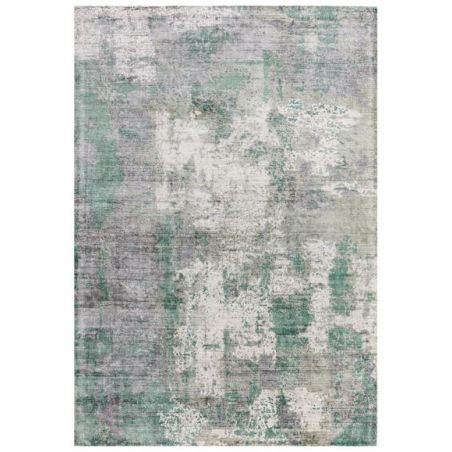 Tapis contemporain Bercy vert