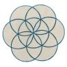 Tapis Original Nympheas bleu Tapis Original Nympheas bleu