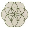 Tapis Original Nympheas vert Tapis Original Nympheas vert