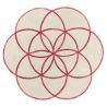 Tapis Original Nympheas rouge Tapis Original Nympheas rouge