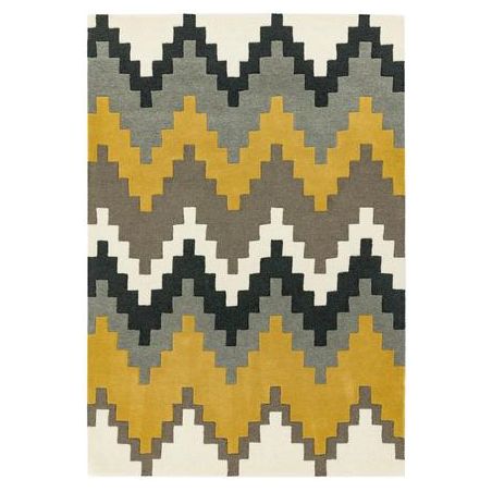 Tapis Ethnic Chic Tikal moutarde Tapis Ethnic Chic Tikal moutarde