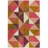 Tapis moderne Montrouge rose multi Tapis moderne Montrouge rose multi