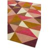 Tapis moderne Montrouge rose multi Tapis moderne Montrouge rose multi