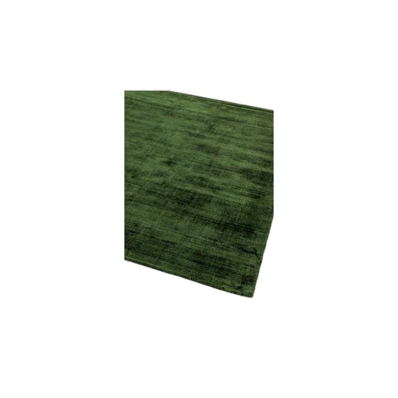 Tapis de salon uni  vert en viscose par Joseph Lebon