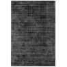Tapis de salon moderne en viscose Elizabeth anthracite