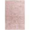 Tapis de salon moderne en viscose Elizabeth rose