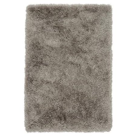 Tapis shaggy moderne uni taupe Belleville Tapis shaggy moderne uni taupe Belleville