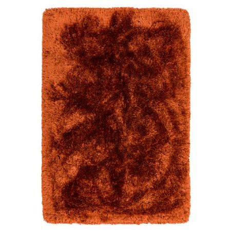 Tapis shaggy haut de gamme Monceau rouille par Jospeh Lebon