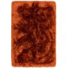 Tapis shaggy haut de gamme Monceau rouille par Jospeh Lebon