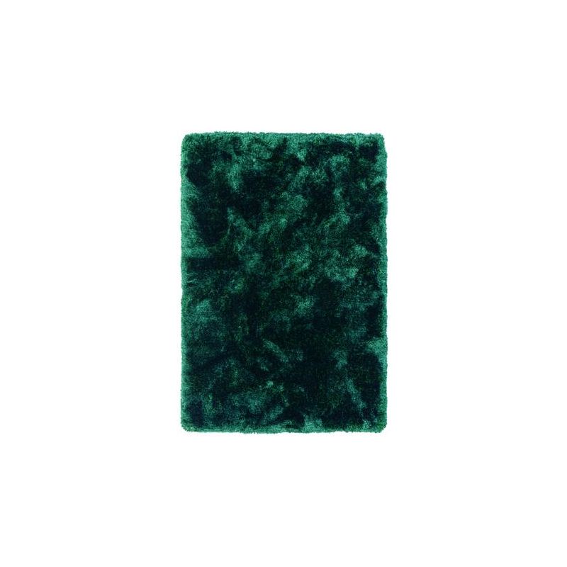 Tapis shaggy haut de gamme Monceau vert emeraude par Jospeh Lebon