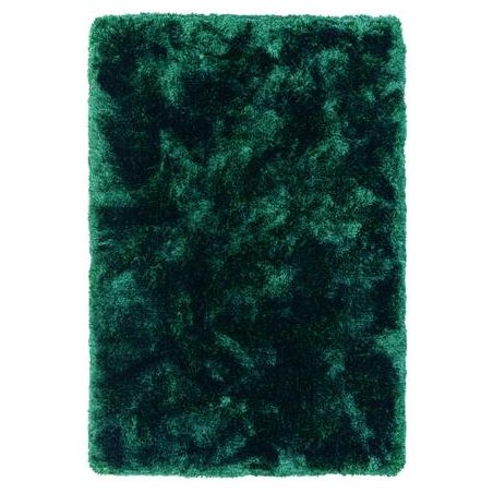 Tapis shaggy haut de gamme Monceau vert emeraude par Jospeh Lebon