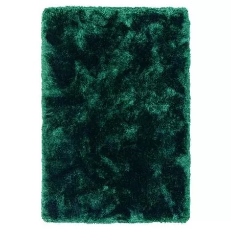 Tapis shaggy haut de gamme Monceau vert emeraude par Jospeh Lebon