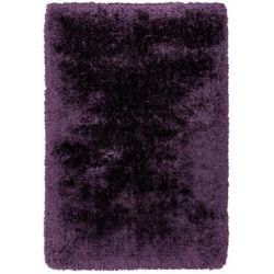 Tapis shaggy haut de gamme Monceau pourpre par Jospeh Lebon