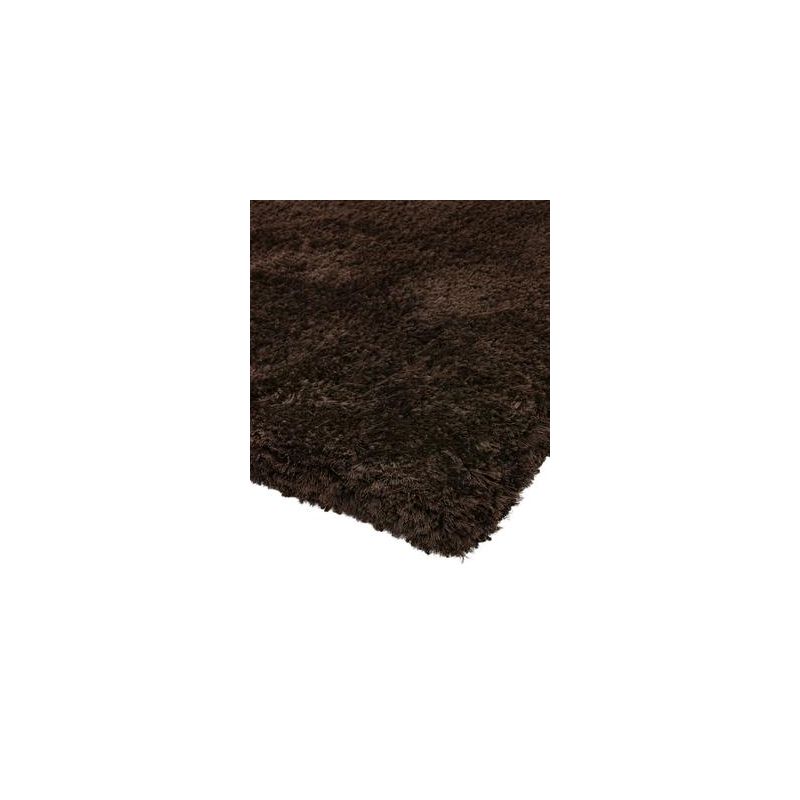 Tapis de chambre cocooning couleur chocolat Monceau