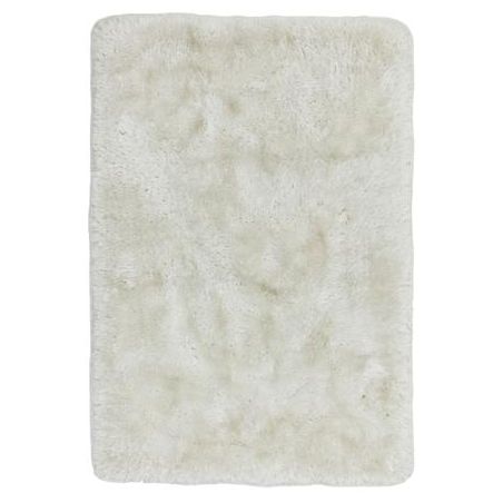 Tapis shaggy haut de gamme Monceau blanc par Jospeh Lebon