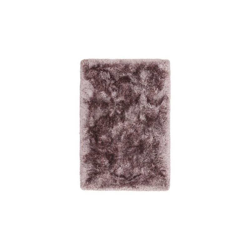 Tapis de chambre shaggy haute qualité forte épaisseur Monceau mauve bruyère - JOSEPH LEBON